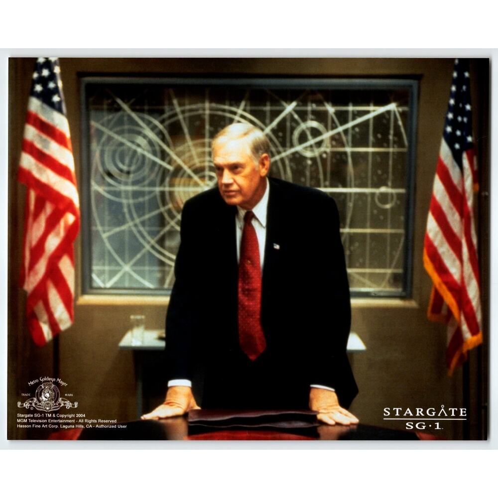 Stargate SG-1 2004 TV Show Press Photo Vintage Sci-Fi Ephemera